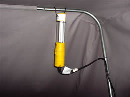Motorcycle cover light or tent light