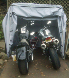 Bike Barn trike motorcycle cover fitting two standard motorcycles