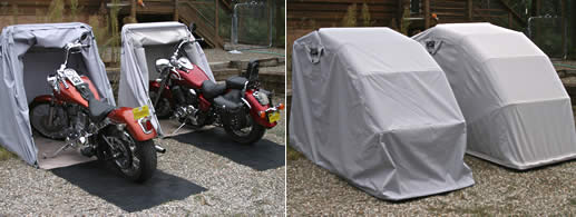 Bike Barn Motorbike covers held up under 24 inches of snow