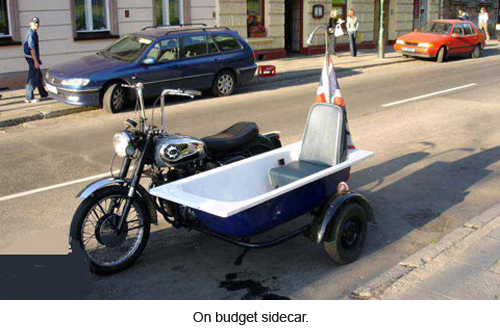 On buget sidecar.